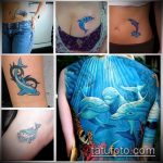 fénykép a delfintetoválásról 469. sz. - a minta egyedi változata, amely könnyen használható változtatásra és alkalmazásra delfin tetoválás fényképeként a csuklón