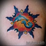 fénykép a delfintetoválásról № 945 - a minta exkluzív változata, amely könnyen használható a feldolgozásra és a fotón történő delfintetoválásként történő alkalmazásra