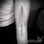 fotó a 670 -es számú fa tetoválásról - a minta méltó változata, amely sikeresen használható felülvizsgálatra és alkalmazásra fa- és holdtetoválásként