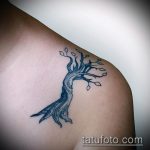 fotófa tetoválás 245 -ös szám - a minta egyedi változata, amely könnyen használható a feldolgozáshoz és az elhalt fa tetováláshoz