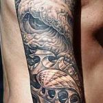 fotófa tetoválás 98 -as száma - a minta hűvös változata, amely sikeresen használható felülvizsgálatra és alkalmazásra kis fa tetoválásként