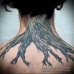 fotó a fa tetoválásról # 306 - a minta hűvös változata, amely sikeresen használható a fa tetoválás megváltoztatására és alkalmazására, mint egy férfi