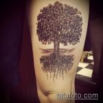 fotófa tetoválás 361. szám - a minta érdekes változata, amely sikeresen használható a faág megváltoztatására és tetoválásként történő alkalmazására