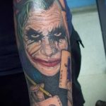 fotó a joker tetoválásról, 125 sz.
