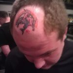 A kész egyszarvú tetoválás hűvös változata - a rajz alkalmas egyszarvú tetoválásra a hátán