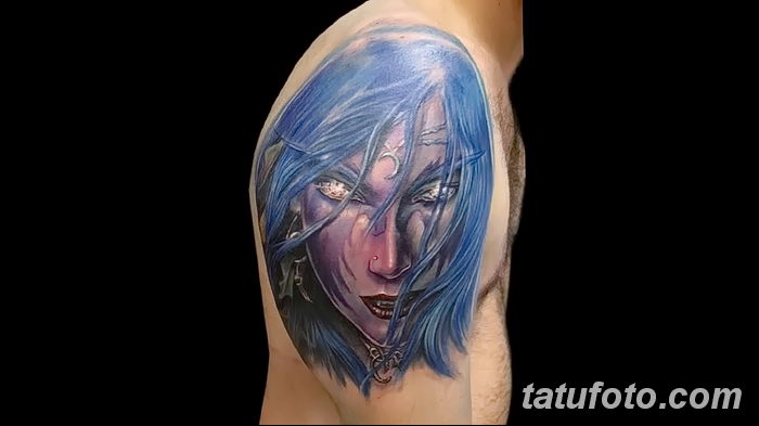 zdjęcie tatuażu elf z 23.12.2017 №074 - tatuaż elf -