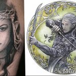 zdjęcie tatuażu elfa z dnia 23.12.2017 №038 - tatuaż elf -