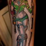 zdjęcie tatuażu elfa z dnia 23.12.2017 №040 - tatuaż elf -