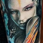 zdjęcie elf tatuaż z 23.12.2017 №041 - tatuaż elf -