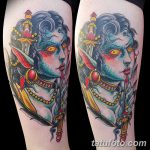 zdjęcie tatuażu elf z 23.12.2017 №046 - tatuaż elf -