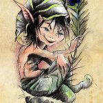 zdjęcie elf tatuaż z 23.12.2017 №085 - tatuaż elf -