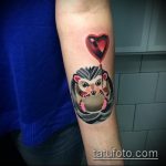 Az elkészült sündisznó tetoválás egyedülálló példája - a rajz alkalmas egy sündisznó tetoválásra a karon