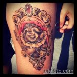 Egy teszt példa egy kész sün tetoválásra - a rajz alkalmas gumis sün tetoválásra