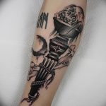 fotórajz tetováló fáklya 2018.02.07. №161 - fáklya tetoválás -