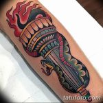 fotórajz tetováló fáklya 2018.02.07. №176 - fáklya tetoválás -