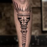 fotórajz tetováló fáklya 2018.02.07 -től №052 - fáklya tetoválás -