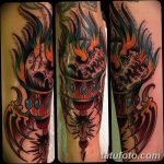 fotórajz tetováló fáklya 2018.02.07. №102 - fáklya tetoválás -