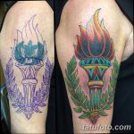 fotórajz tetováló fáklya 2018.02.07. №122 - fáklya tetoválás -