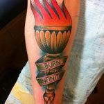 fotórajz tetováló fáklya 2018.02.07. №130 - fáklya tetoválás -