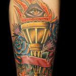 fotórajz tetováló fáklya 2018.02.07. №135 - fáklya tetoválás -