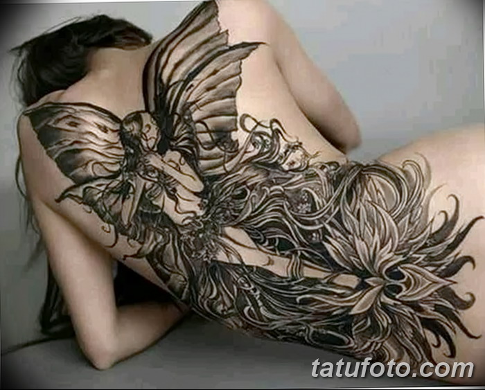 fotó egy tündér tetoválásról, kelt 2017.10.28. 144. szám - Tündér tetoválás -