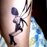 fotó egy tündér tetoválásról, kelt 2017.10.28. 146. szám - Tündér tetoválás -