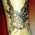 fotó egy tündér tetoválásról, kelt 2017.10.28. 148. szám - Tündér tetoválás -