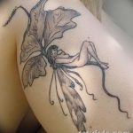 fotó egy tündér tetoválásról, kelt 2017.10.28. 156. szám - Tündér tetoválás -