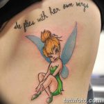 fotó egy tündér tetoválásról, kelt 2017.10.28. 158. szám - Tündér tetoválás -