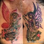 fotó egy tündér tetoválásról, kelt 2017.10.28. 159. szám - Tündér tetoválás -