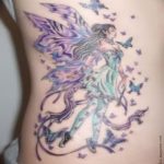 fotó egy tündér tetoválásról, kelt 2017.10.28. 162. szám - Tündér tetoválás -