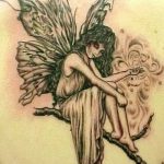 fotó egy tündér tetoválásról, kelt 2017.10.28. 163. szám - Tündér tetoválás -
