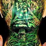 fotó egy tündér tetoválásról, kelt 2017.10.28. 164. szám - Tündér tetoválás -