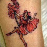 fotó egy tündér tetoválásról, 2017.10.28. 166. szám - Tündér tetoválás -