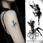 fotó egy tündér tetoválásról, kelt 2017.10.28. 168. szám - Tündér tetoválás -
