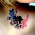 fotó egy tündér tetoválásról, 2017.10.28. 001. sz. - Tündér tetoválás -