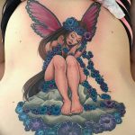 fotó egy tündér tetoválásról, 2017.10.28., 003. sz. - Tündér tetoválás -