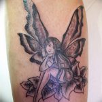 fotó egy tündér tetoválásról, 2017.10.28., 004. sz. - Tündér tetoválás -