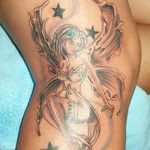 fotó egy tündér tetoválásról, 2017.10.28. 006. sz. - Tündér tetoválás -