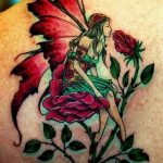 fotó egy tündér tetoválásról, 2017.10.28. 012. szám - Tündér tetoválás -