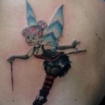 fotó egy tündér tetoválásról, 2017.10.28. 014 sz. - Tündér tetoválás -