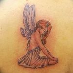 fotó egy tündér tetoválásról, 2017.10.28. 017 sz. - Tündér tetoválás -