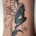 fotó egy tündér tetoválásról, 2017.10.28. 022. sz. - Tündér tetoválás -