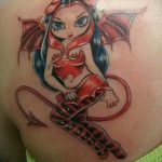 fotó egy tündér tetoválásról, 2017.10.28. 024 sz. - Tündér tetoválás -