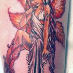 fotó egy tündér tetoválásról, 2017.10.28. 032. sz. - Tündér tetoválás -