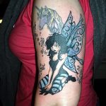 fotó egy tündér tetoválásról, 2017.10.28. 045. sz. - Tündér tetoválás -