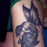 fotó egy tündér tetoválásról, 2017.10.28. 050. sz. - Tündér tetoválás -