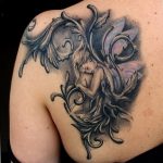 fotó egy tündér tetoválásról, 2017.10.28., 051. szám - Tündér tetoválás -