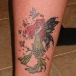 fotó egy tündér tetoválásról, 2017.10.28., 073. sz. - Tündér tetoválás -