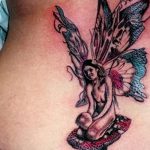 fotó egy tündér tetoválásról, 2017.10.28., 076. szám - Tündér tetoválás -